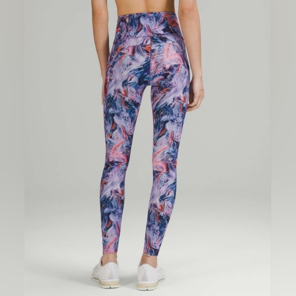 🆕 Lululemon Fast and Free Brushed High-Rise Tight 28" Atmospheric Purple 2 NWT - Picture 2 of 16